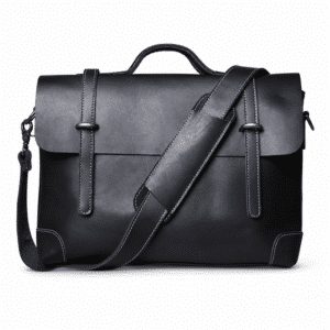 Sac de cours étudiant en cuir style vintage américain 10.5L