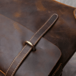 Sac de cours étudiant en cuir style vintage américain (7)