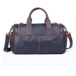 Sac de voyage western vintage en cuir fait main (10)