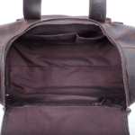 Sac de voyage western vintage en cuir fait main (2)