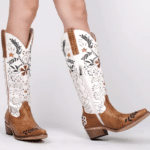 Santiags cowgirl bohème romantique esprit prairie (6)