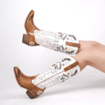 Santiags cowgirl bohème romantique esprit prairie (7)