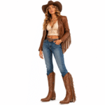 Santiags femme country franges longues (3)