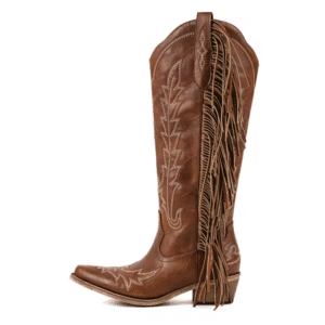 Santiags femme country franges longues