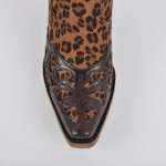 Santiags western femme léopard sauvage (2)