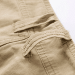 Short cargo cowboy beige homme ranch multi-poches (1)