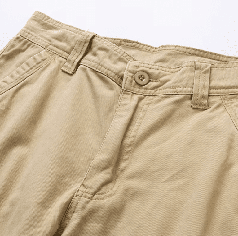 Short cargo cowboy beige homme ranch multi-poches (3)