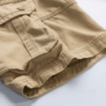 Short cargo cowboy beige homme ranch multi-poches (8)