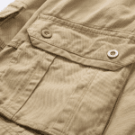 Short cargo cowboy beige homme ranch multi-poches (9)