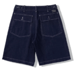 Short en jean cowboy homme coton denim workwear vintage (2)
