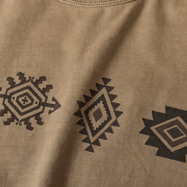 T-shirt western vintage à motifs géométriques amérindiens (6)