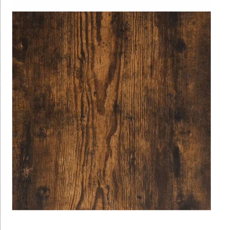 Table basse en chêne massif vintage avec coffre de rangement (1)