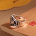 Bague Harley Davidson acier titane (3)