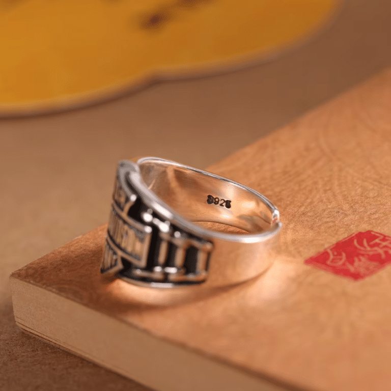 Bague Harley Davidson acier titane (3)