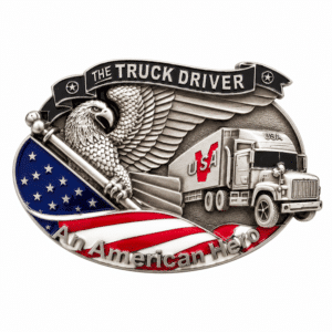 Boucle ceinture cowboy American Trucker