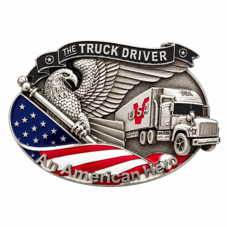 Boucle ceinture cowboy American Trucker