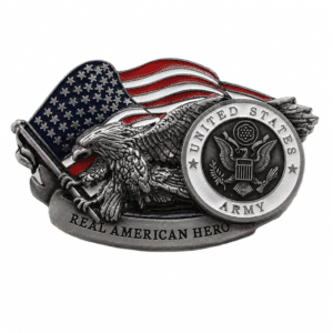 Boucle ceinture cowboy US ARMY