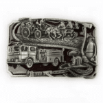 Boucle ceinture cowboy camion et attelage de pompiers (1)