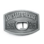 Boucle ceinture cowboy décapsuleur bar