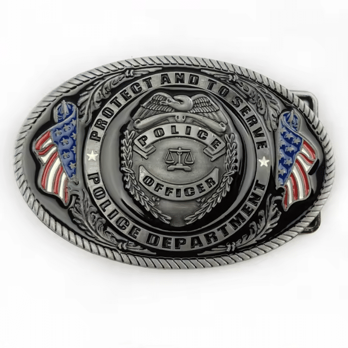 Boucle de ceinture POLICE OFFICIER USA