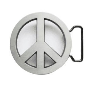Boucle de ceinture Peace and Love