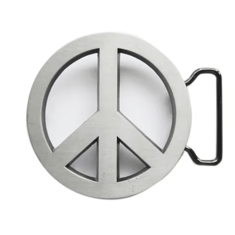 Boucle de ceinture Peace and Love