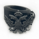 Boucle de ceinture aigle bicéphale