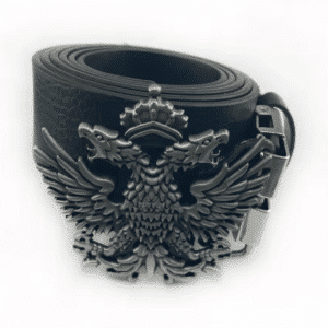 Boucle de ceinture aigle bicéphale