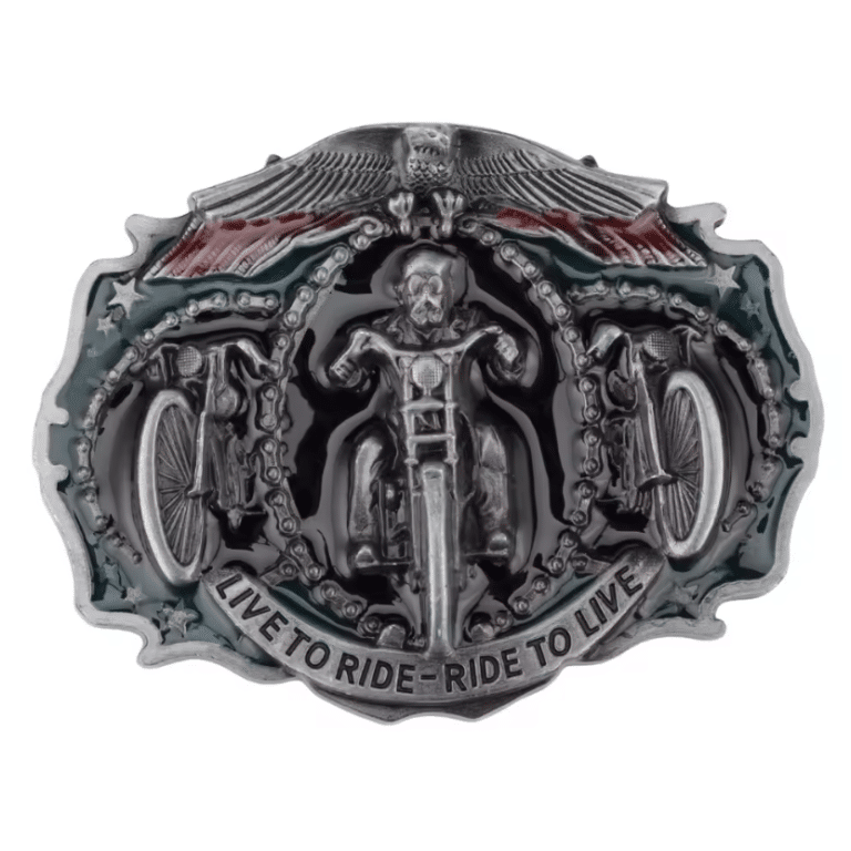 Boucle de ceinture biker américaine (1)