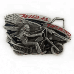 Boucle de ceinture biker moto et aigle Wild as the Wind