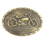 Boucle de ceinture biker moto vintage Sturgis 1996