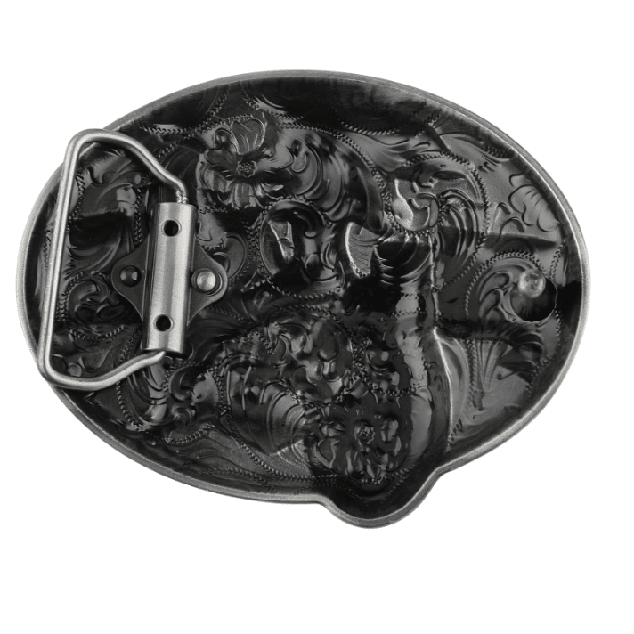 Boucle de ceinture biker vintage pin-up et moto (1)