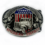 Boucle de ceinture camionneur American Trucker aigles (1)