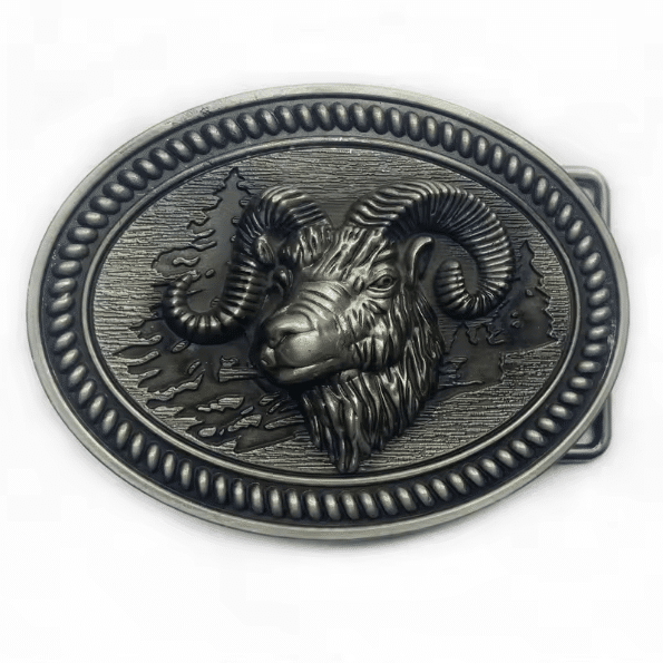 Boucle de ceinture chasseur mouflon (1)