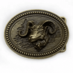 Boucle de ceinture chasseur mouflon (2)