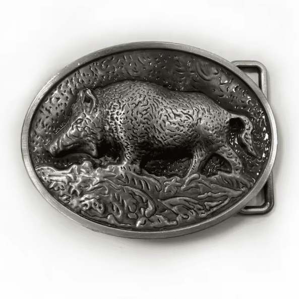 Boucle de ceinture chasseur sanglier (1)