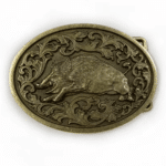Boucle de ceinture chasseur sanglier furieux (1)