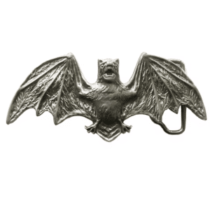 Boucle de ceinture chauve-souris