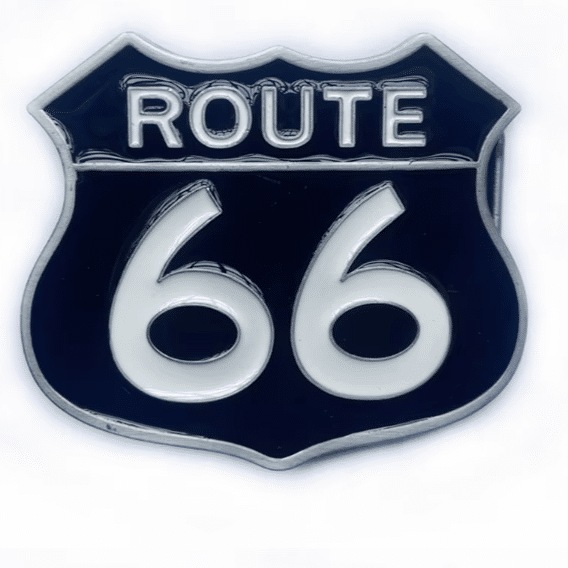 Boucle de ceinture country Route 66 style route américaine (1)