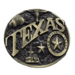 Boucle de ceinture cowboy Texas vintage (1)