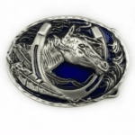 Boucle de ceinture cowboy cheval et fer (1)