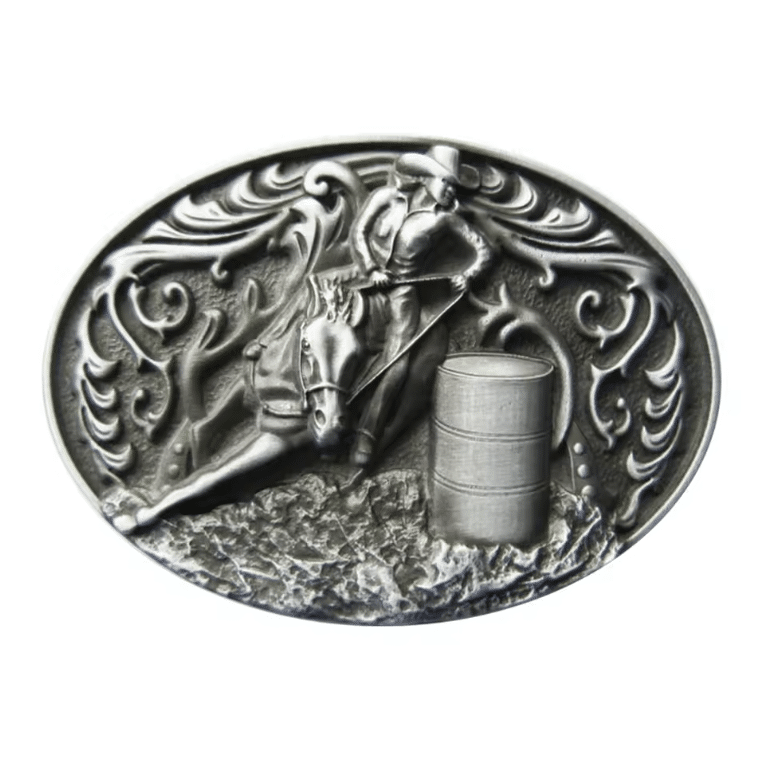 Boucle de ceinture cowboy cheval racing