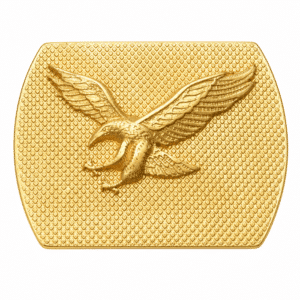 Boucle de ceinture cowboy laiton aigle