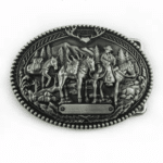 Boucle de ceinture cowboy voyage chevaux (1)