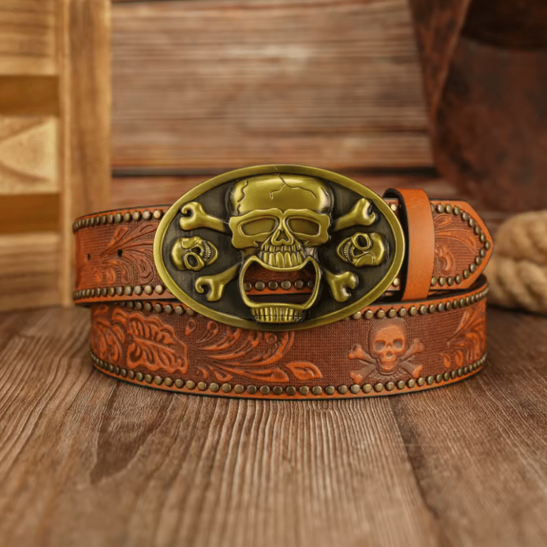 Boucle de ceinture décapsuleur crâne (4)