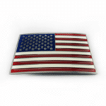 Boucle de ceinture drapeau américain (3)