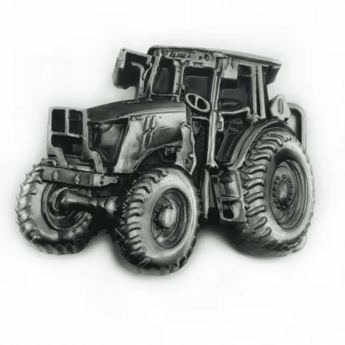 Boucle de ceinture fermier américain tracteur John Deere (2)