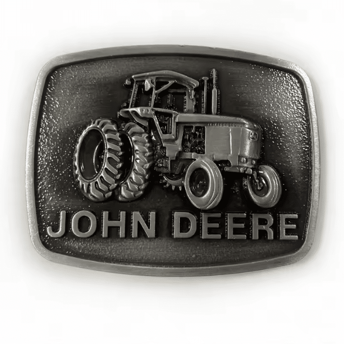 Boucle de ceinture fermier américain tracteur John Deere (3)