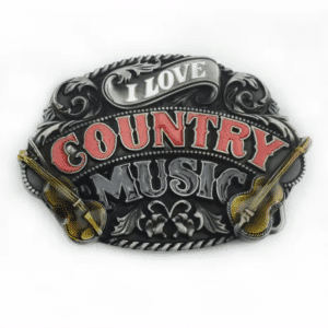 Boucle de ceinture i love country