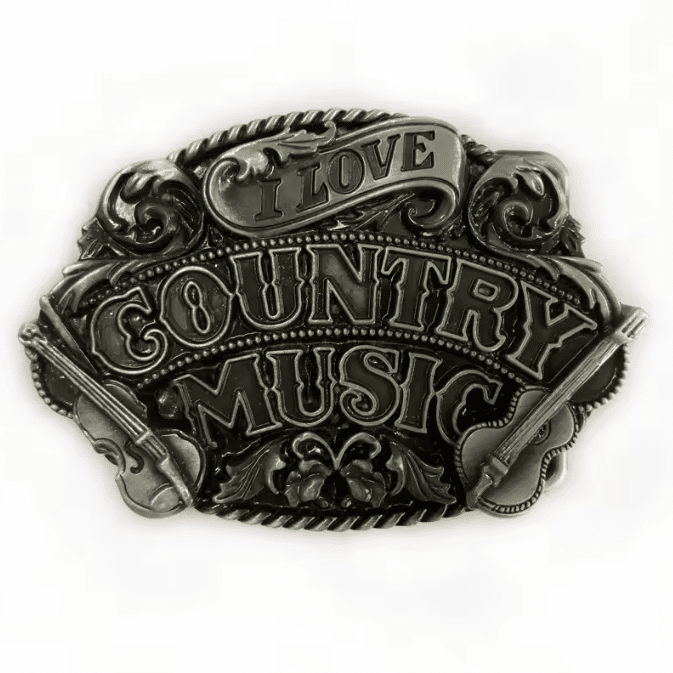 Boucle de ceinture i love country (2)